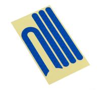 Garniture latérale réfléchissante compatible avec M365 M1S - Profil droit ou en forme de U avec géométrie du panneau et amélioration de la sensibilisation sur route (bleu)