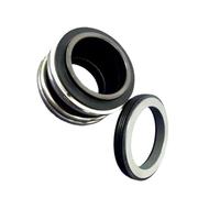 Garniture mécanique Joint d'arbre de pompe à eau SiC-CA-NBR, série MG1 109, 12-50 mm, ressort simple(12MM)