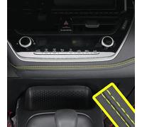Garniture Moulage Intérieure Voiture pour Opel Corsa d 2007-2025,Décorative Ligne pour Accessoires Voiture L'intérieur Universels,D-Yellow 1m