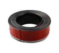 Garniture murale flexible en PVC pour plinthe et joint d'étanchéité - Blanc/gris/noir/champagne or/argent - 5,4 cm x 5 m