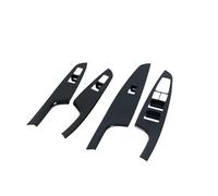 Garniture Panneau Boutons Commande Lève-vitre Pour Hyundai Pour Tucson 2015-2020 Autocollant Intérieur Accessoires D'intérieur Voiture(With Button)