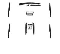 Garniture panneau commande Autocollant Intérieur Pour BMW Pour X6 G06 2015-2025 Film Protection Pour Panneau Fenêtre Levage Engrenage Porte Intérieure(FlashPointBlack15-19)