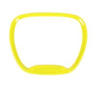 Garniture panneau commande Autocollants Décoratifs Pour Volant Voiture En ABS Pour Dodge Pour Challenger Pour Charger 2015 Et Plus(Yellow 1)