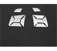 Garniture Panneau Commande Climatisation Pour Console Centrale Voiture Pour Mercedes Pour Benz Classe E Coupé W207 E200 E260 E350 Accessoires voiture accessoires interieur(Carré)