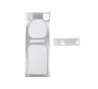 Garniture Panneau Commande Garniture Décorative Panneau Levier Vitesse Console Centrale ABS pour Land pour Rover pour Range Evoque 2012-2019 Panel Cover Trim(7Silver)