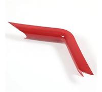 Garniture Panneau Commande pour Jaguar F-Type 20013-2024 ABS Rouge Voiture Centre Contrôle Levier Vitesse Droite en Forme Bande Décorative Intérieur Voiture Panel Cover Trim(Red)