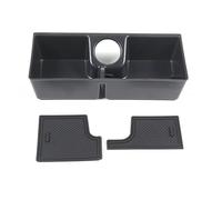 Garniture panneau commande Pour Land Pour Rover Pour Range Vogue L460 2023-2025 ABS Noir Voiture Centrale Contrôle Multifonctionnel Rangement Intérieur(For 2023-2024)