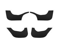 Garniture Panneau Commande pour Tesla pour Modèle Y Juniper Porte Voiture Anti-Coup Pied Panneau Porte Latérale en Cuir Autocollants Protection Kit Garniture Panel Cover Trim
