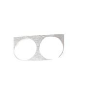 Garniture panneau commande Pour Toyota Hilux 2015-2020 Alliage D'aluminium Contrôle Central Voiture Porte-gobelet D'eau Autocollant Paillettes Intérieur