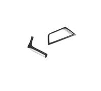 Garniture Panneau Console Centrale Pour BMW Pour Série 3 4 Pour F30 Panneau Commande Central Fibre Carbone Poignée Porte Intérieure Garniture Couvercle Multimédia Intérieur