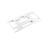 Garniture panneau console centrale Pour GLK Pour X204 2010-2012 Moulures Intérieures Commande Centrale Interrupteur CD Cadre De Commande Garniture De Couverture(Chrome)