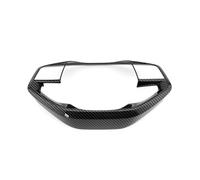Garniture Panneau Console Centrale Pour Kia K4 2024-2026 Couvercle De Bouton Commutation Volant Garniture Cadre Moulures Intérieures Véhicule(Carbon Fiber Black)
