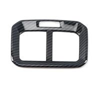 Garniture panneau Console centrale Pour VW Pour Tiguan MK2 2017 2018 2019 Console Centrale Boîte De Rangement Accoudoir Boîte Prise Ca Évent USB Panneau Couvercle Garniture Panel Cover Trim(A Carbon F