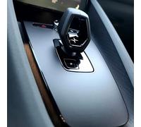 Garniture Panneau Console Couvercle De Commande Centrale pour Polestar 2 2021 2022 2023 Patch De Protection Accessoires Intérieur De Voiture Conduite À Gauche Panneau Console Centrale(Matte Black)