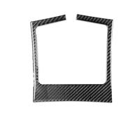 Garniture panneau console Pour BMW Pour X3 F25 Pour X4 F26 2011-2017 Autocollants Décoratifs En Fibre Carbone Pour Console Arrière Voiture Accessoires D'intérieur Voiture(Le noir)