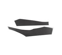 Garniture panneau console Pour BMW Série 3 E90 2005-2012 Autocollants Décoratifs Panneaux Latéraux Commande Centrale Voiture En Fibre Carbone Souple Accessoires Intérieurs(Soft carbon fiber)