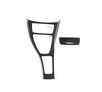 Garniture panneau console Pour BMW Série 3 E90 E92 2005-2012 Conduite À Gauche Console Centrale Voiture Cadre Levier Vitesse Décoration Couverture Garniture ABS Carbone Fiebr(Carbon fiber)