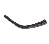 Garniture Panneau Levier Vitesse En Fibre Carbone Véritable Pour F80 F82 F83 Pour M3 Pour M4 14-18 Bandes Latérales En Forme L L/RHD Intérieur Automobile(Forging grain (L))