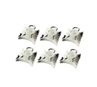 Garniture panneau moulure Clips Régulateur Lève-vitre Coulissants Pour 3 5 7 Série M3 M5 E32 E34 E36 Z3 51321938884(6 pièces)