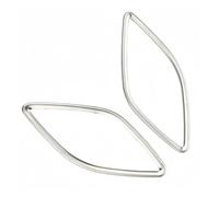 Garniture panneau moulure LHD Cache Avant Ventilation Climatisation Sortie Prise Décoration Autocollants Accessoires Intérieurs Pour A3 8V 2013-2019