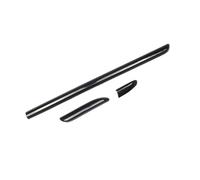 Garniture Panneau Porte Console Centrale Voiture À Conduite À Gauche ABS Pour A3 S3 RS3 2014-2018 Moulures Intérieures Intérieur Automobile(Central Control black)
