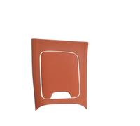 Garniture Panneau Pour Mercedes-Benz Pour Classe C W206 C200 C260 C300 2022 2023 2024 Panneau Console Centrale Intérieure Voiture Couvercle Contrôle Garniture Garniture Couverture(Orange)