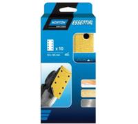 GARNITURE PAPIER VELCRO NON PERFORE NORTON 93*185 GRAIN 180 -66623379834