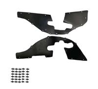 Garniture Passage Roue Pour Toyota FJ Pour Cruiser 2007-2010 bouclier anti-éclaboussures avant doublure de garde-boue tablier protecteur en caoutchouc Pare-boue