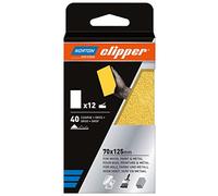 Garniture perforée NORTON pour ponceuse orbitale grain 40 70x125 mm 12 pcs - 66261131057