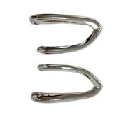 Garniture Phare Antibrouillard Avant Coque Rétroviseur Porte Avant Phare Antibrouillard Garniture De Couverture Sourcil Pour Fiat Pour 500X 2015-2018(Model B)