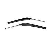 Garniture Phare Antibrouillard Avant Paire De Couvercles Paupières Phares Garnitures Moulage Sourcils Lampe Phare Pour Camry LE Pour XLE Pour SE Pour XSE 2018-2023(Black)