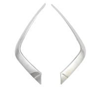 Garniture Phare Antibrouillard Avant Pour Sentra Pour Sylphy 2016-2019 2 Pièces De Couverture Feu Antibrouillard Avant Garnitures Sourcil Décoration En Acier Inoxydable