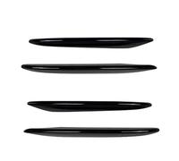 Garniture Phare Antibrouillard Becquet Séparateur Lèvre Pare-Chocs Avant pour Mercedes pour Benz Classe E W213 S213 AMG Ligne Pré-Lifting Aspect Carbone Spoiler Avant Voiture Lèvre(4 Pcs)