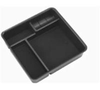 Garniture Plateau Boîte Rangement D'accoudoir Console Centrale D'abs Noir Pour Land Pour Rover Pour Range Pour Rover Sport RR Pour Vogue 2018-2025(A Model-ABS Plastic)