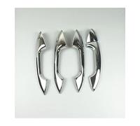 Garniture Poign Porte Interieur Pour Benz Classe C W205 GLC X253 Argent Poignée De Porte De Voiture Couverture Décorative Garniture Poignée De Porte Extérieure Bol ABS Bande Paillettes(1)