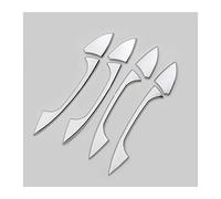 Garniture Poign Porte Interieur Pour Benz E350 2010-2015 En Acier Inoxydable Poignée De Porte De Voiture Couverture Garniture Superpositions Autocollants