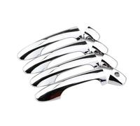 Garniture Poignée Porte Compatible Avec Toyota Pour RAV4 2013 2014-2018 Garniture De Poignée De Porte De Voiture LHD Capuchon Couvercle Moulage Superposition Décoration Chrome Acc