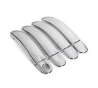 Garniture Poignée Porte Compatible Avec Vw Pour Multivan Pour California Pour Caravelle Chrome Couvercle De Poignée Porte Voiture Garniture Accessoires Style Remplacement(4 door)