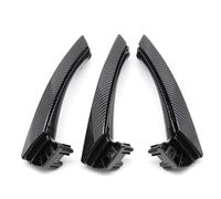 Garniture Poignée Porte Intérieure Pour Série 3 E90 E91 316i 318i 320i 325i 328i 2005-2012 Conduite À Gauche À Droite baguette de garniture de panneau de poignée de por(RHD Carbonfiber)