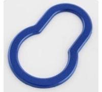 Garniture Poignée Porte Voiture Autocollant De Bouton Commutateur Voyant D'avertissement Tableau Bord Voiture Pour Smart 453 Pour Fortwo Pour Forfour Cadre Décoratif ABS( -Dark Blue)