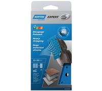 Garniture ponçage multi air - NORTON - 93x185 mm - Grain 40 - Lot de 5 - Patins de ponçage