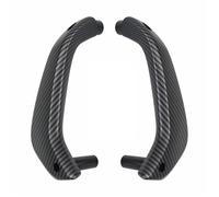 Garniture Porte Poignée Porte Intérieure Pour Vitre Manuelle 2011-2020 G2BZ-5823943-JA D2BB-A23943-CA35B8 Côté Conducteur Gauche Passager Droit Poignée Intérieure Côté(Carbon Fiber)