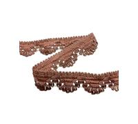 Garniture pour finition tapisserie d'ameublement et décoration pointe émerrée, hauteur 3 cm