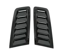 Garniture prise d'air capot 2 pièces universel voiture prise d'air Scoop capot capot évent persienne panneau de refroidissement ensemble décoratif