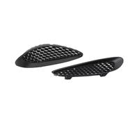 Garniture prise d'air capot Compatible Avec Jeep Pour Grand Pour Cherokee SRT 6.4L 2012 2013 2014 2015 2016 2017 2018 2019 1 Paire De Garniture De Ventilation De Capot Avant De Voiture