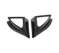 Garniture Recouvrement Colonne A Pour Triangle Intérieur Vitre Porte Avant Voiture Pour Peugeot 3008 5008 GT 2017-2022 2023(Carbon fiber texture)