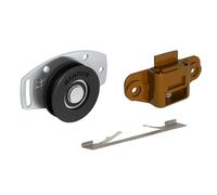 Garniture sans rail pour porte coulissante intérieure à 1 panneau - Capacité 60 kg - MANTION SAS - PICO60