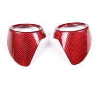 Garniture Sortie d'Air Compatible Avec Alfa Pour Romeo Pour Giulia 2017 2018 2019 Accessoires Intérieurs Automobiles Garniture De Couvercle De Sortie De Climatisation Rangée Arrière De Voiture (Color