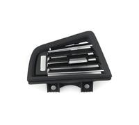 Garniture Sortie d'Air Compatible Avec BMW Série 5 F10 F18 2011-2017 Voiture Front Row Wind Center Gauche Droite Climatiseur Sortie Plaque Panneau Cadre Garniture (Size : LEFT with chrome)