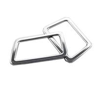 Garniture Sortie d'Air Compatible Avec Subaru Pour Forester 2013 2014 2015 2016 2017 2018 2 Pièces Détecteur De Couverture De Voiture Garniture Cadres De Ventilation Sortie Climatisation Avant (Size